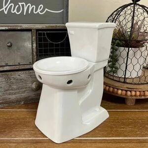 New Bathroom Humor Ceramic Toilet Wax Warmer